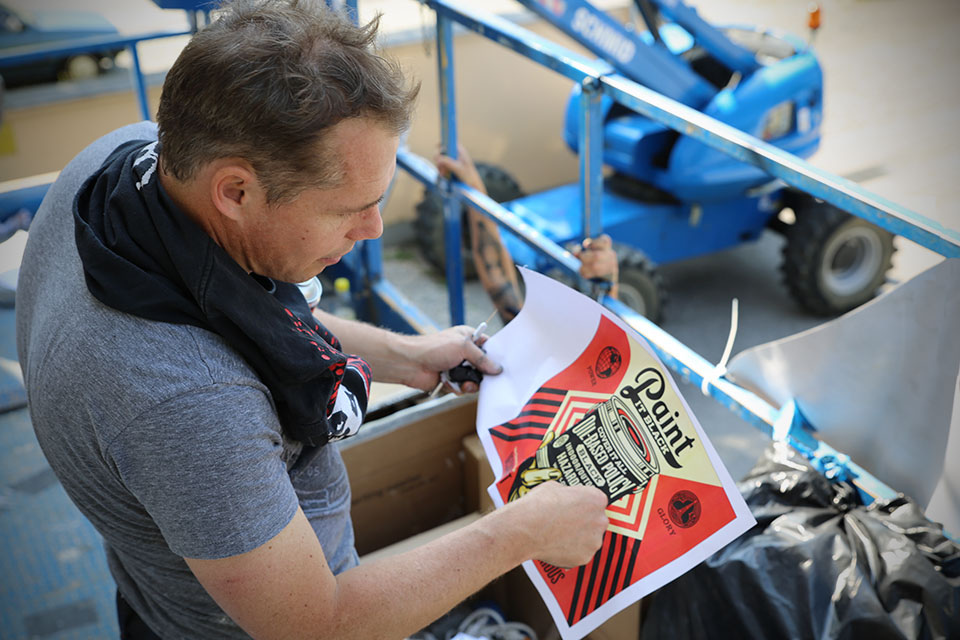 POSITIVE-PROPAGANDA<br>x<br>SHEPARD FAIREY